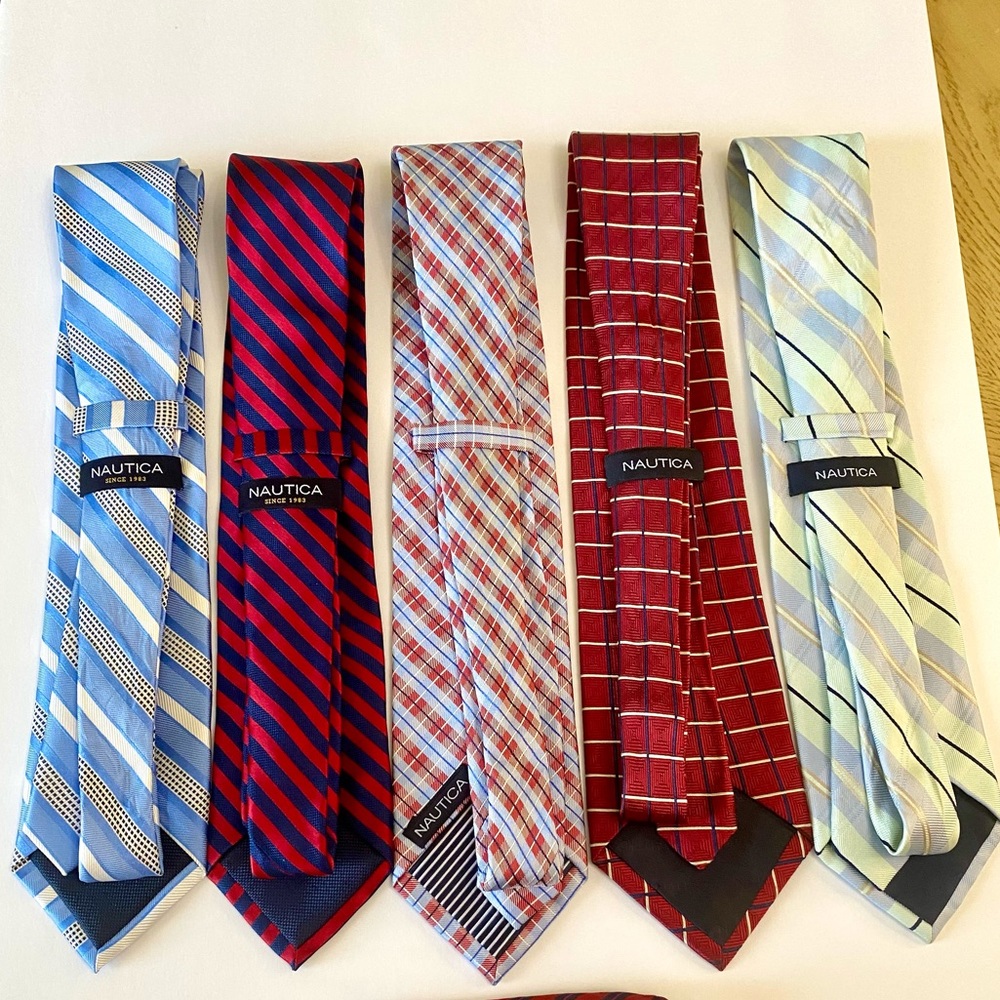 NAUTICA Tie bundle of 5